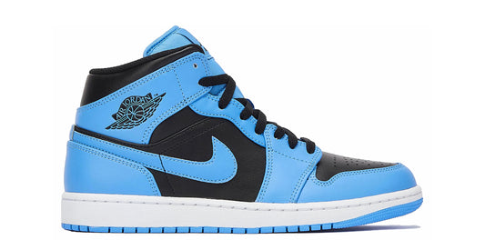 Jordan 1 Mid University Blue Black (Men’s)