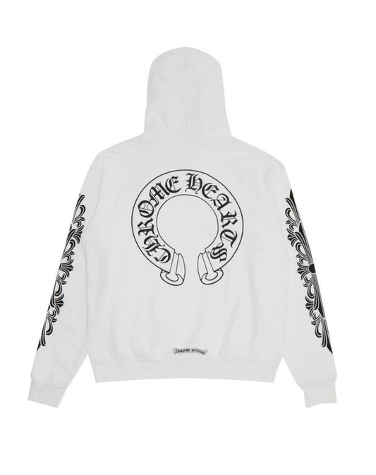 Chrome Hearts Hoodie White/Black