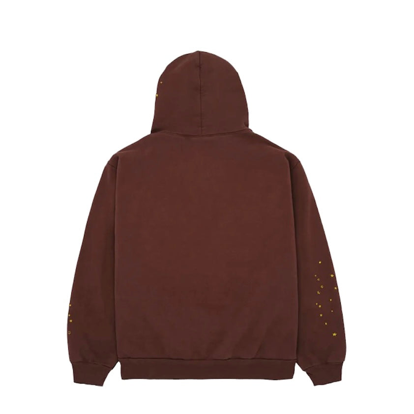 Sp5der Web Hoodie Brown