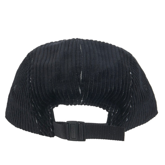 Supreme 2-Tone Corduroy Camp Cap Black