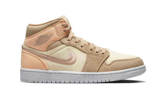 Jordan 1 Mid SE Canvas Khaki (Women’s)