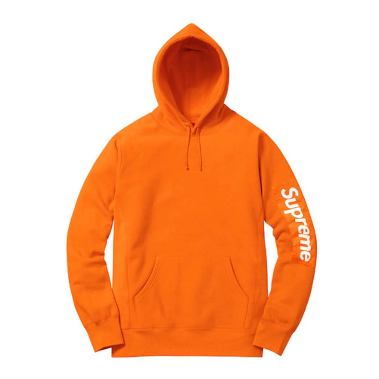 Supreme Sleeve Patch Hoodie Orange