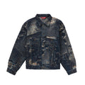 Supreme Archive Denim Jacquard Trucker Jacket Blue