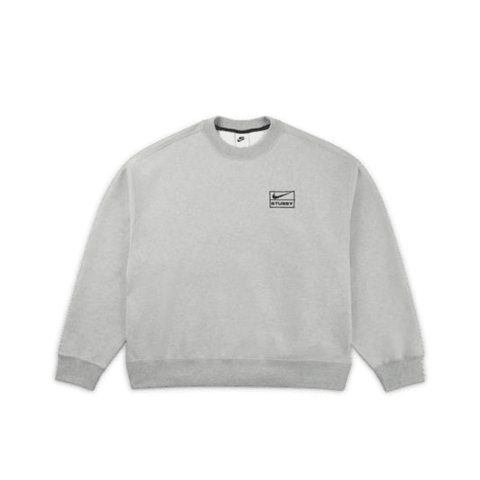 Nike x Stussy Crew Fleece Grey
