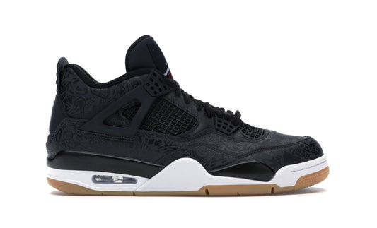 Jordan 4 Retro Laser Black Gum (Men’s)