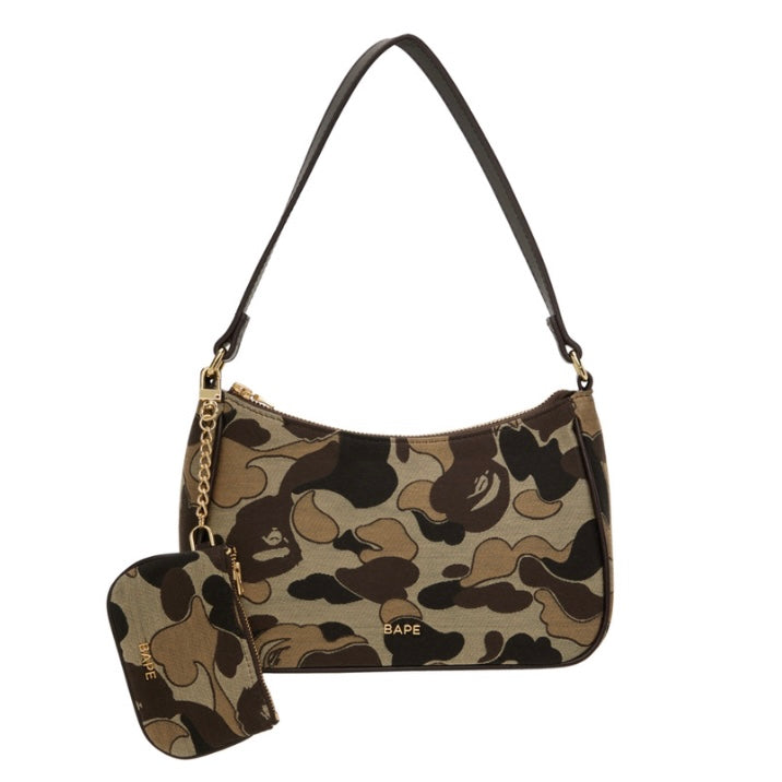 Bape Brown Cookie Camo Bag