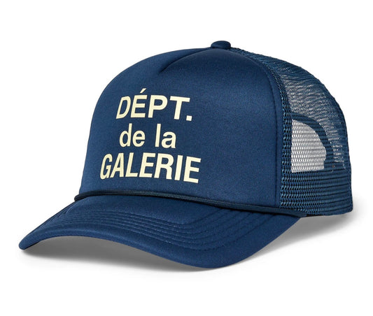 Gallery Dept. French Logo Trucker Hat Navy