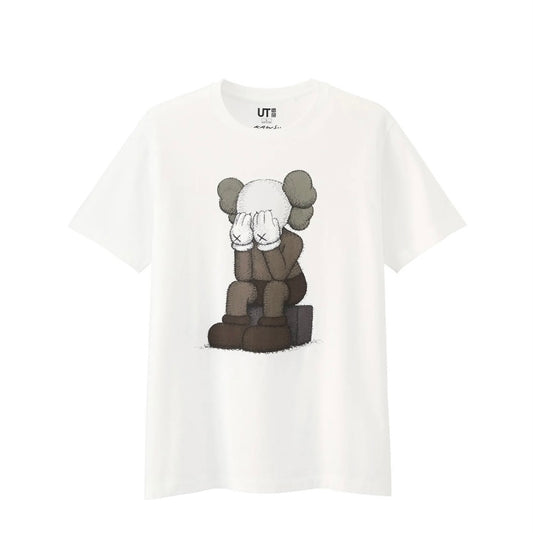 KAWS x UNIQLO Passing Through Tee White