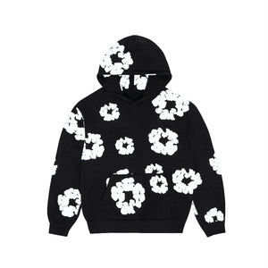 Denim Tears Cotton Wreath Hoodie Black