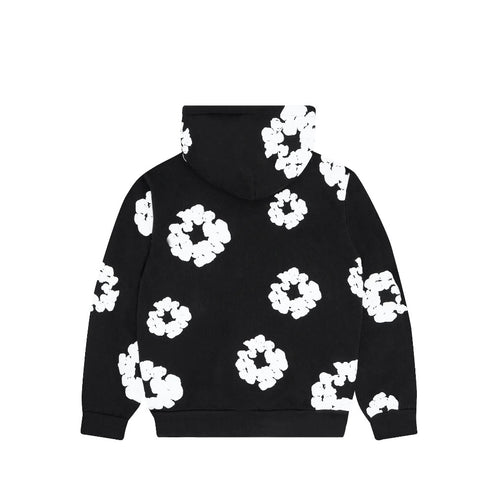 Denim Tears Cotton Wreath Hoodie Black