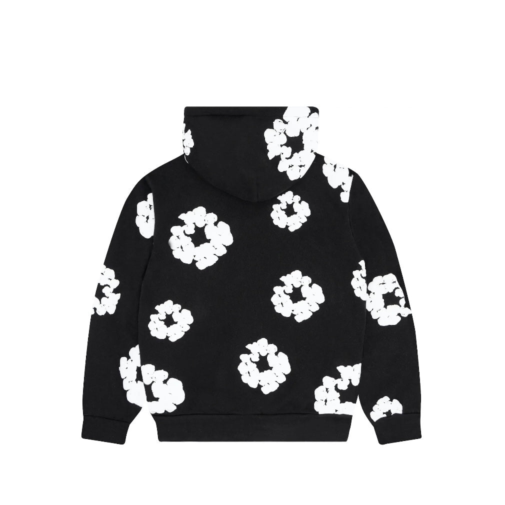 Denim Tears The Cotton Wreath Hoodie Black