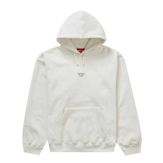 Supreme World Famous Micro Hoodie White