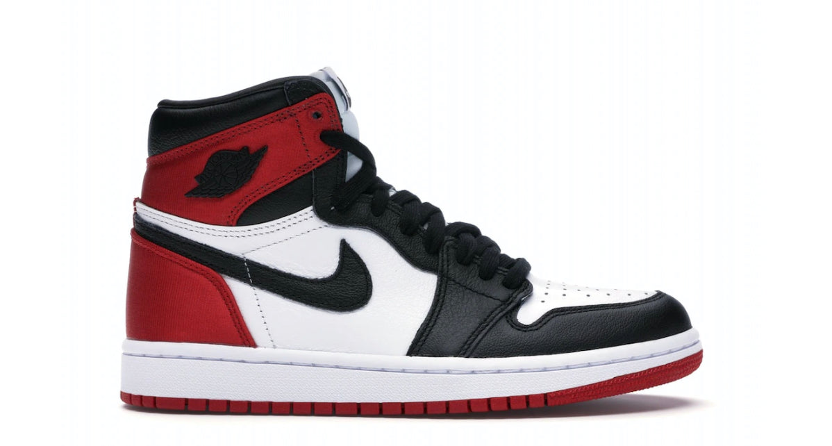 Jordan 1 Retro High Satin Black Toe (Women’s)