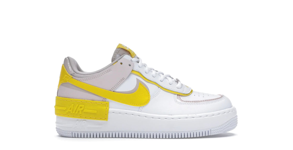 Nike Air Force 1 Low Shadow White Barely Rose Speed Yellow (Women’s)