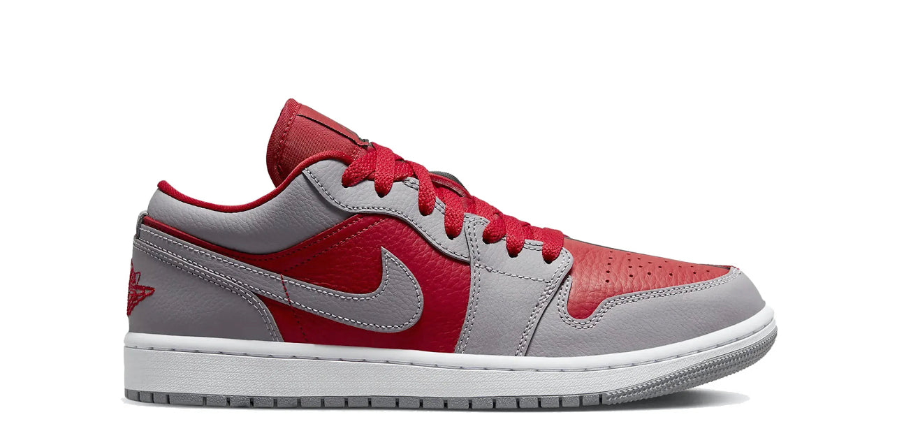 Jordan 1 Low SE Homage Split Gym Red Cement Grey (Women’s)