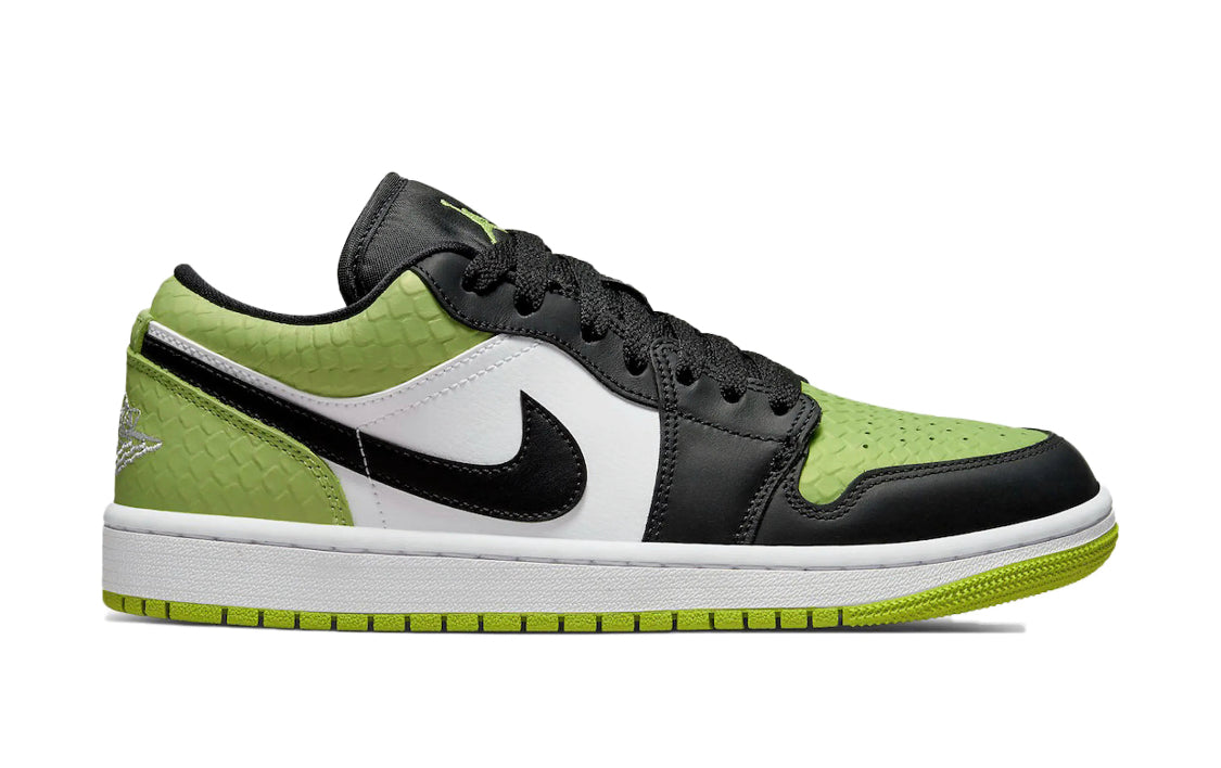 Jordan 1 Low Snakeskin Vivid Green (Women’s)