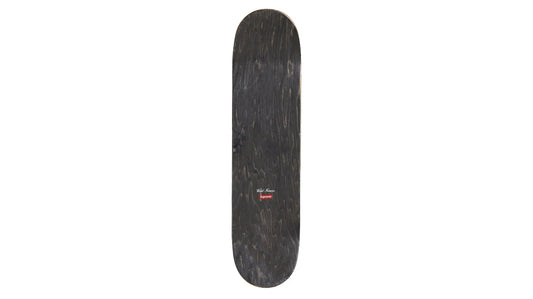 Supreme Camo Logo Skateboard Deck Blue Camo