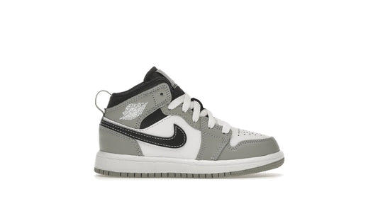 Jordan 1 Mid Light Smoke Grey (PS)