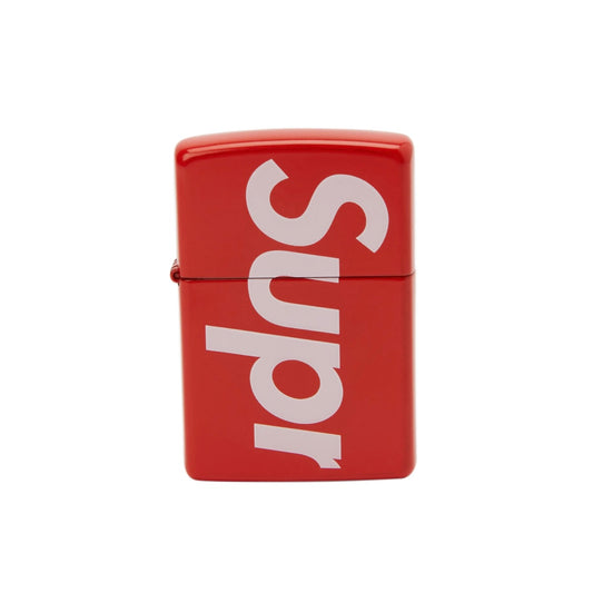 Supreme Logo Zippo Red