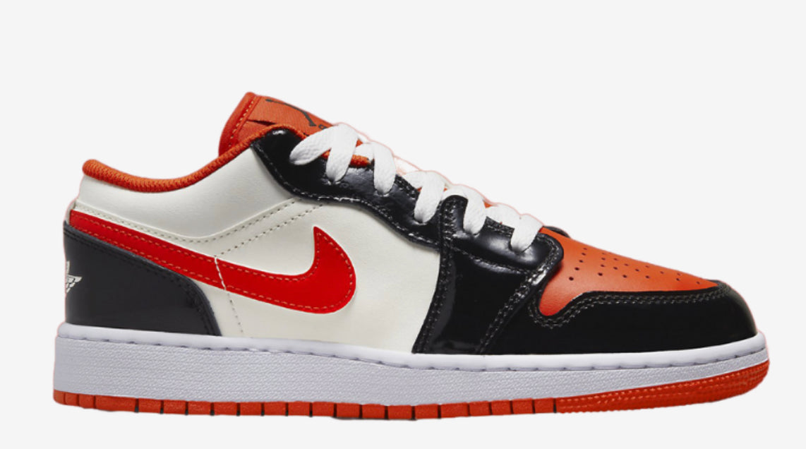 Jordan 1 Low Team Orange Black (Youth)