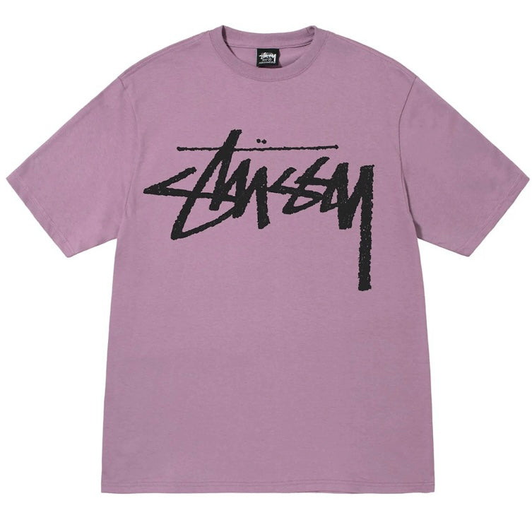 Stussy Big Stock Tee Orchid