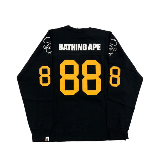 Bape 88 Print L/S Black/Yellow