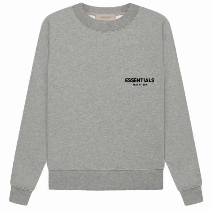 Fear Of God Essentials Dark Oatmeal Crewneck