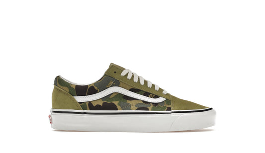 Vans Old Skool 36 DX Bape Green ABC Camo (Men’s)