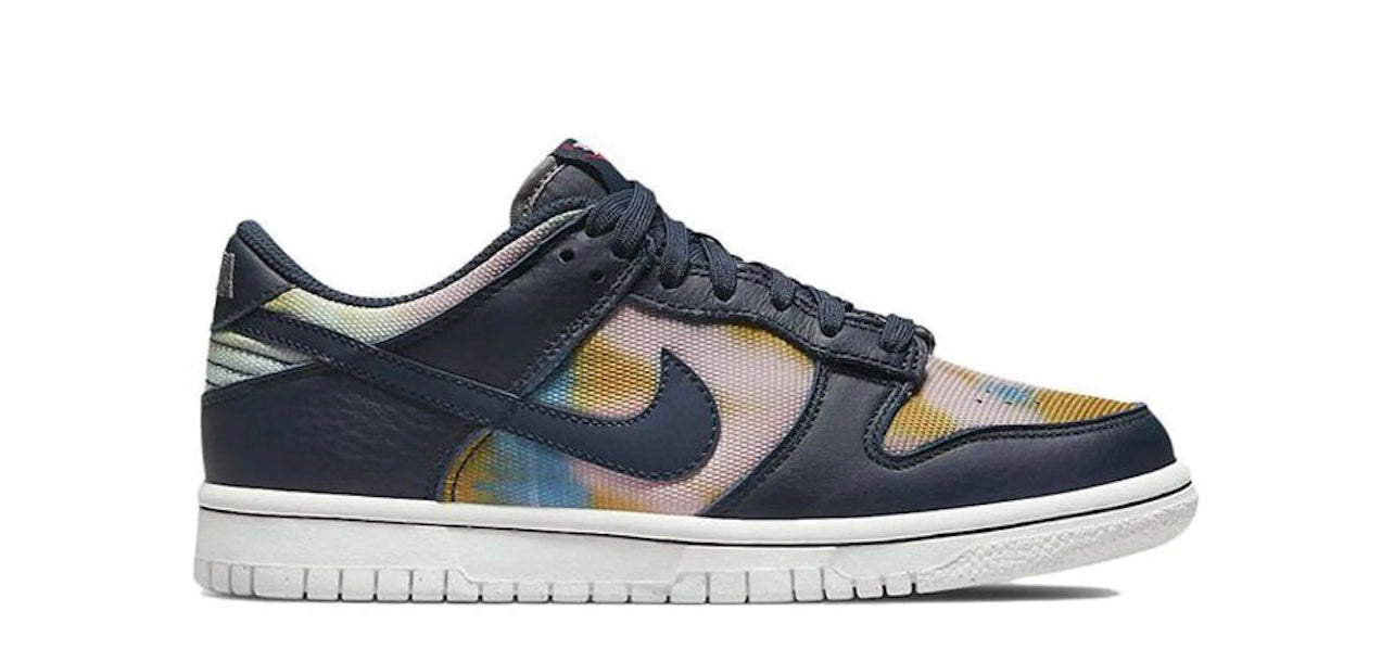 Nike Dunk Low Graffiti Navy (Youth)