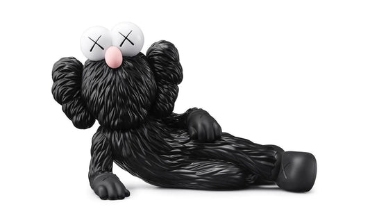 Kaws Time Off Vinyl Figure Black