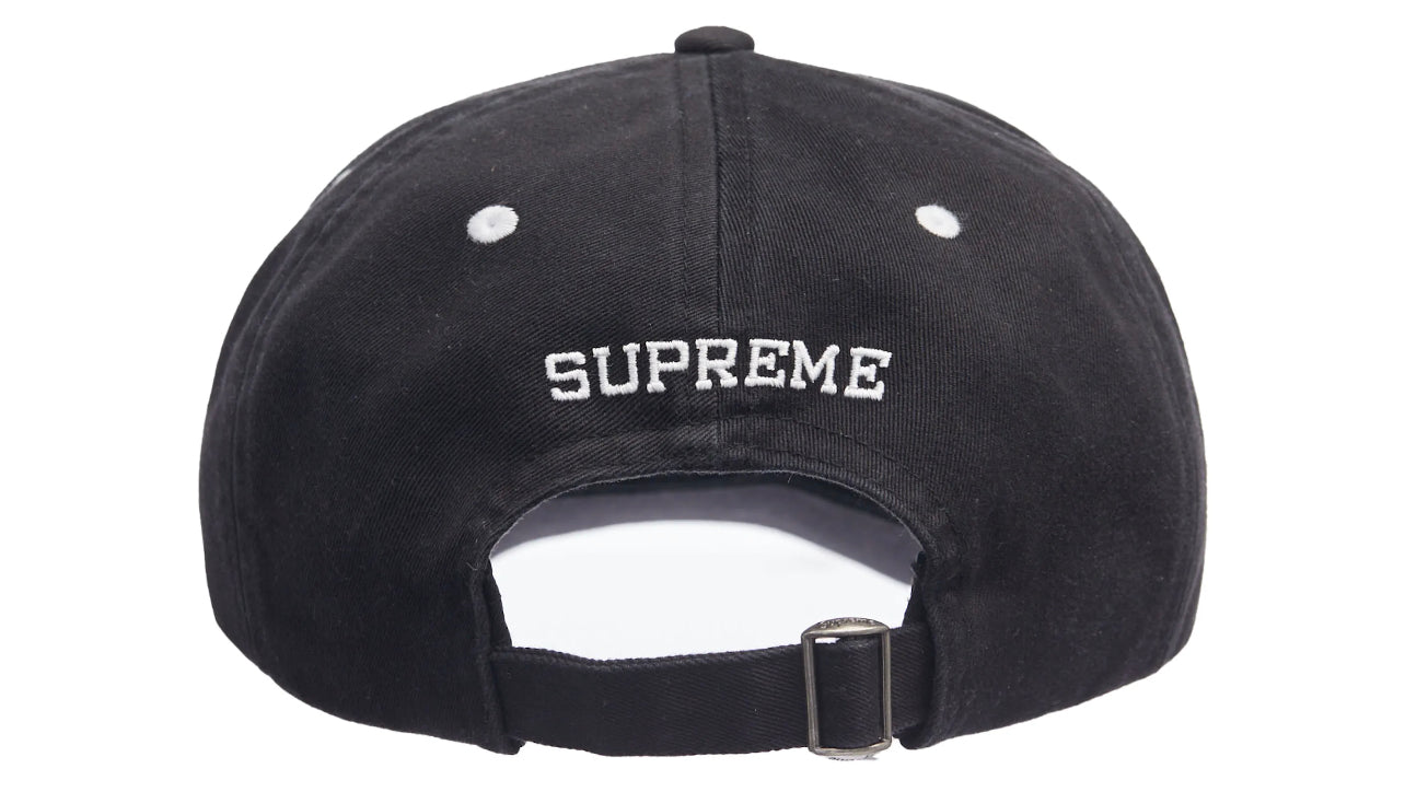 Supreme Kevlar Denim S Logo 6-Panel Black