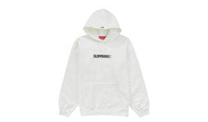 Supreme Motion Logo Hooded Sweatshirt White