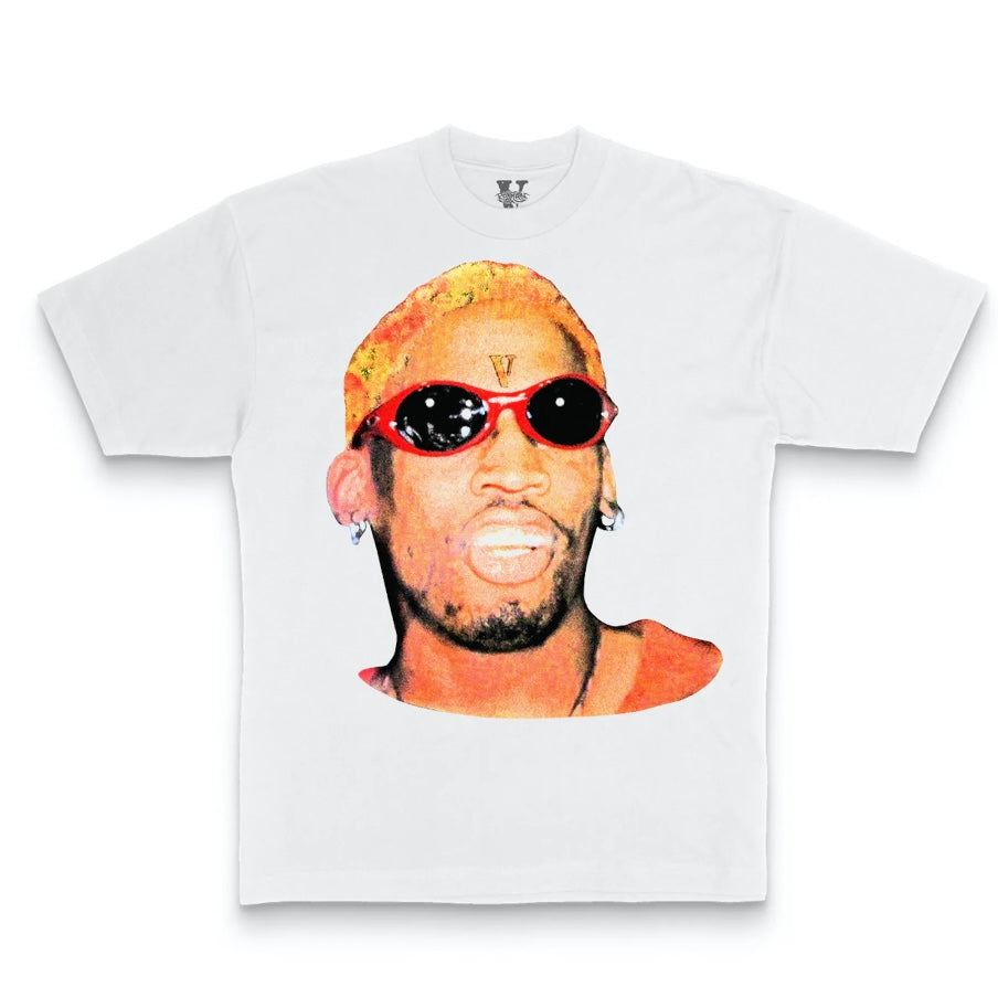 Vlone Rodman Airbrush T-Shirt White