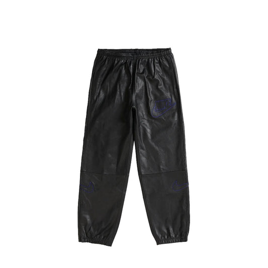 Supreme Nike Leather Warm Up Pant Black