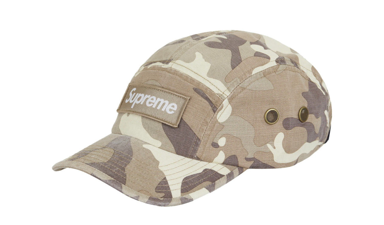 Supreme Military Camp Cap Stone Camo