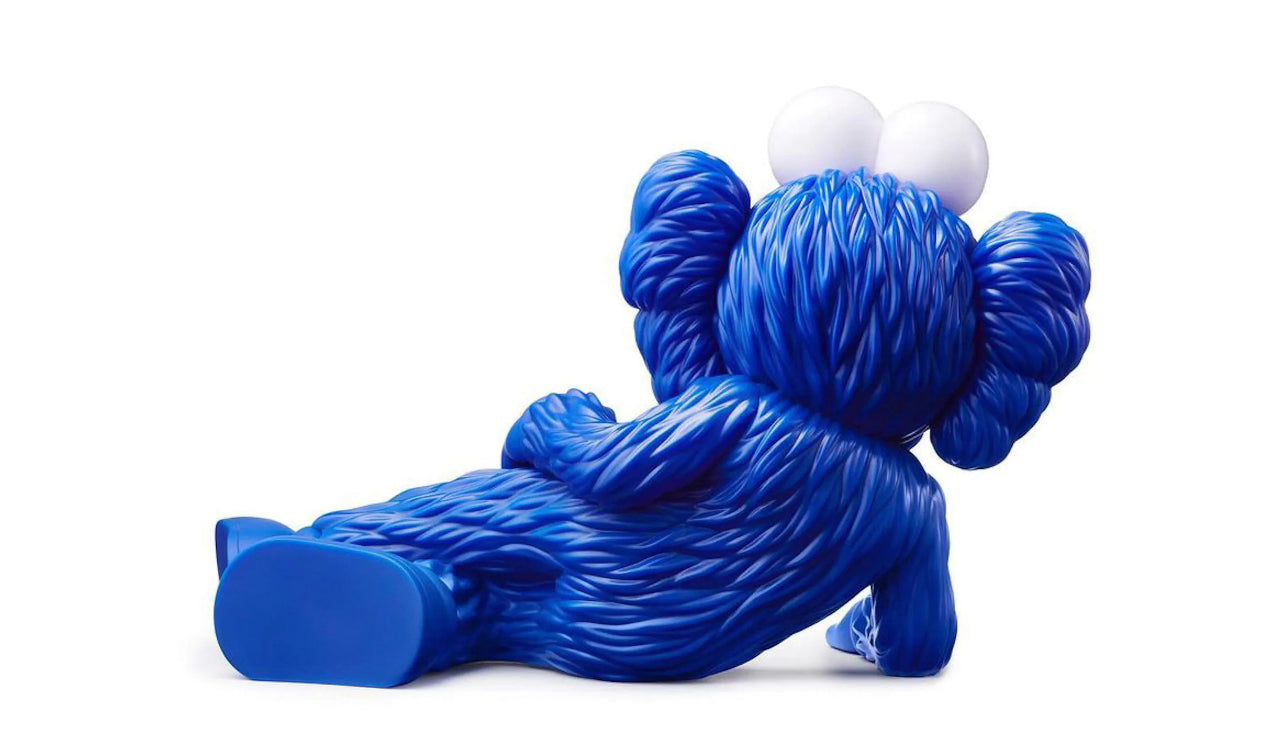 Kaws Time Off Vinyl Figure Blue