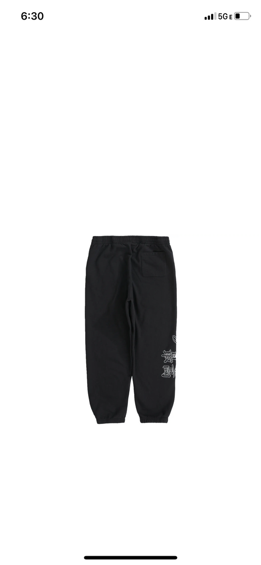 Supreme New York Yankees Kanji Sweatpants Black