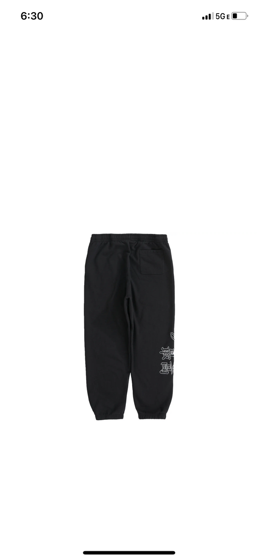Supreme New York Yankees Kanji Sweatpants Black