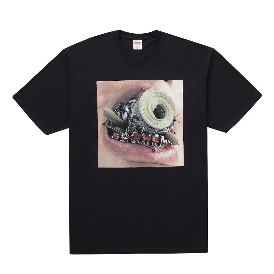 Supreme Braces Tee Black