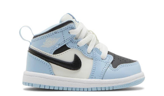 Jordan 1 Mid Ice Blue Black  (TD)