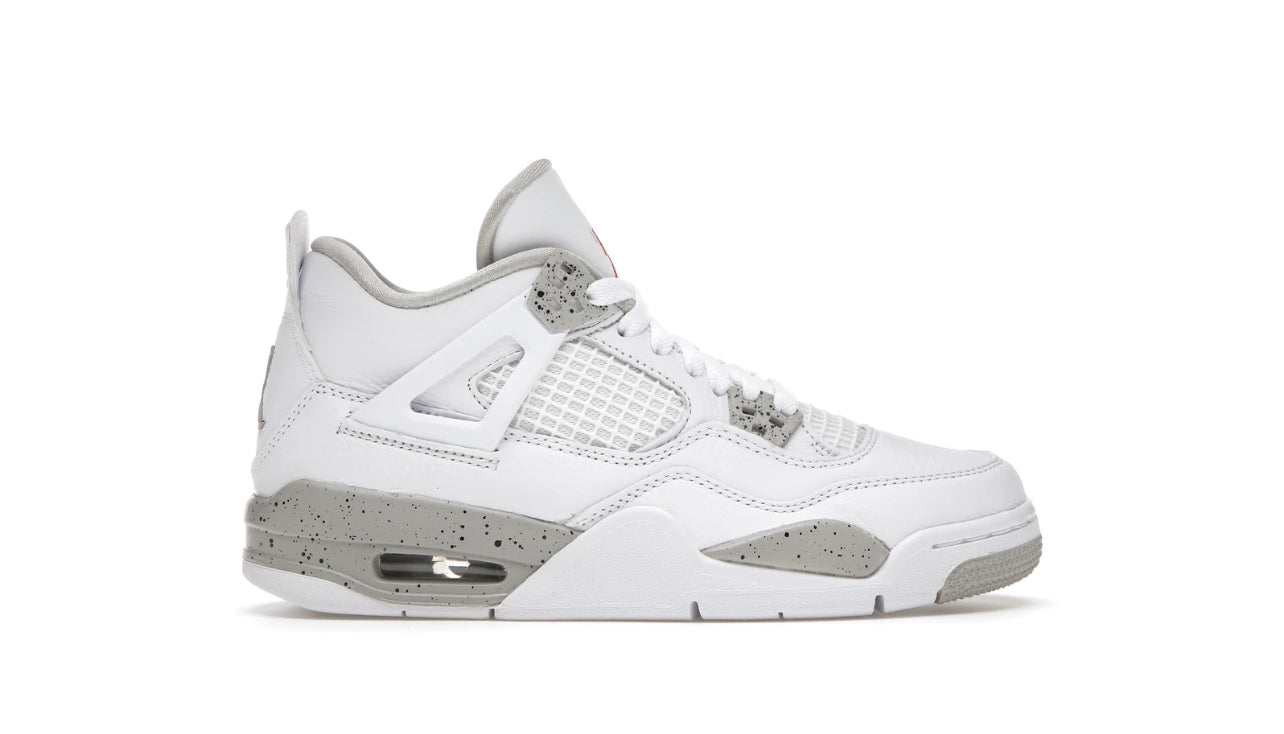 Jordan 4 Retro White Oreo (Youth)