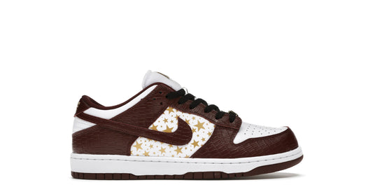 Nike SB Dunk Low Supreme Stars Barkroot Brown (Men’s)