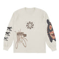 Travis Scott Air Records Long Sleeve Tee Natural