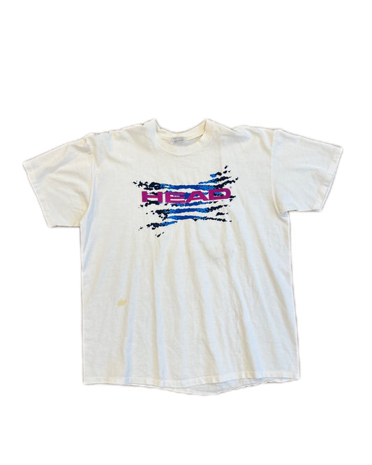 Head Vintage Tee White