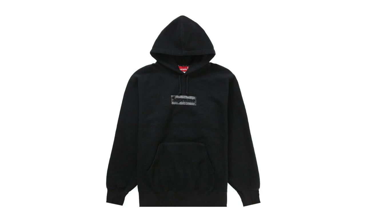 Supreme Inside Out Box Logo Hooded Sweatshirt Black