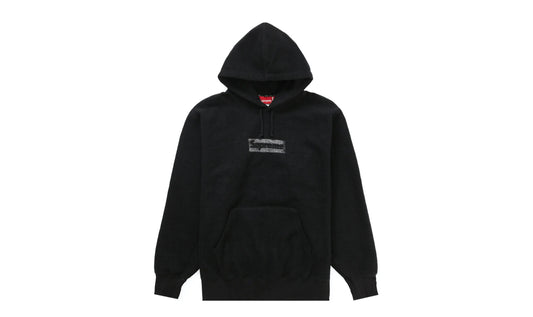 Supreme Inside Out Box Logo Hooded Sweatshirt Black