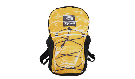 Supreme The North Face Printed Borealis Trompe L'oeil Backpack Yellow