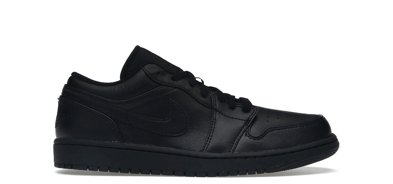 Jordan 1 Low Triple Black (Men’s)