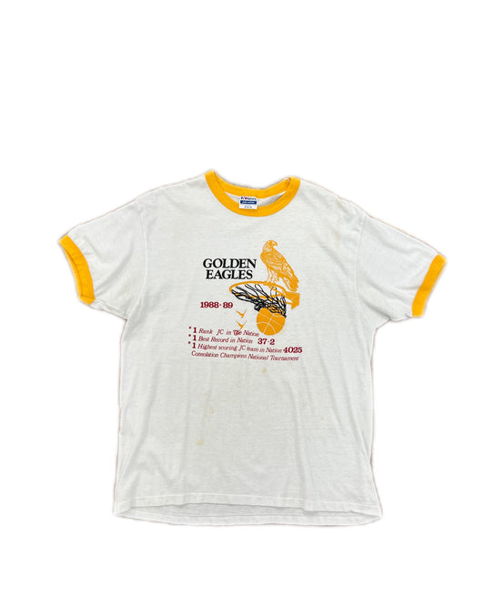 Hanes Golden Eagles Vintage tee White