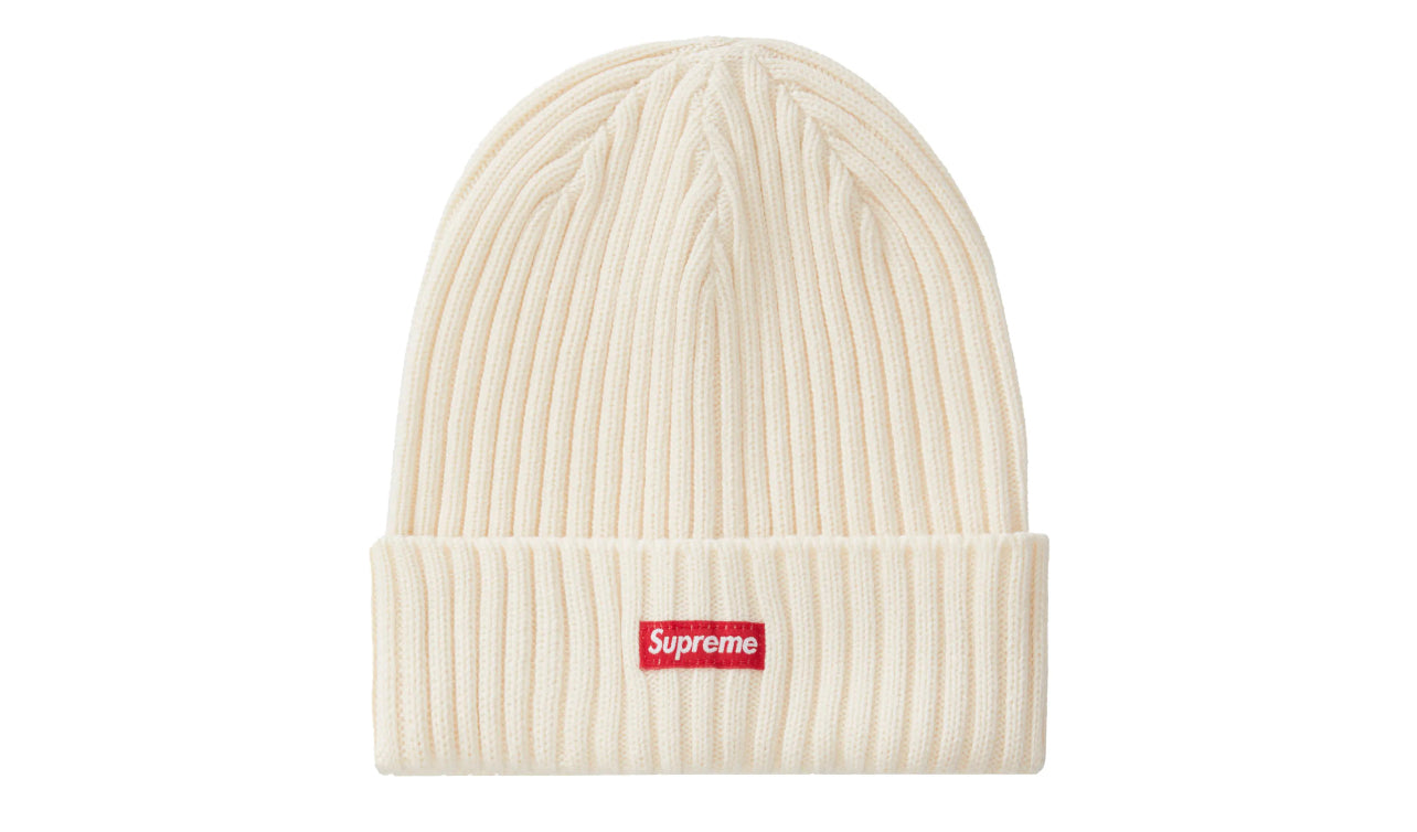 Supreme Overdyed Beanie Cream